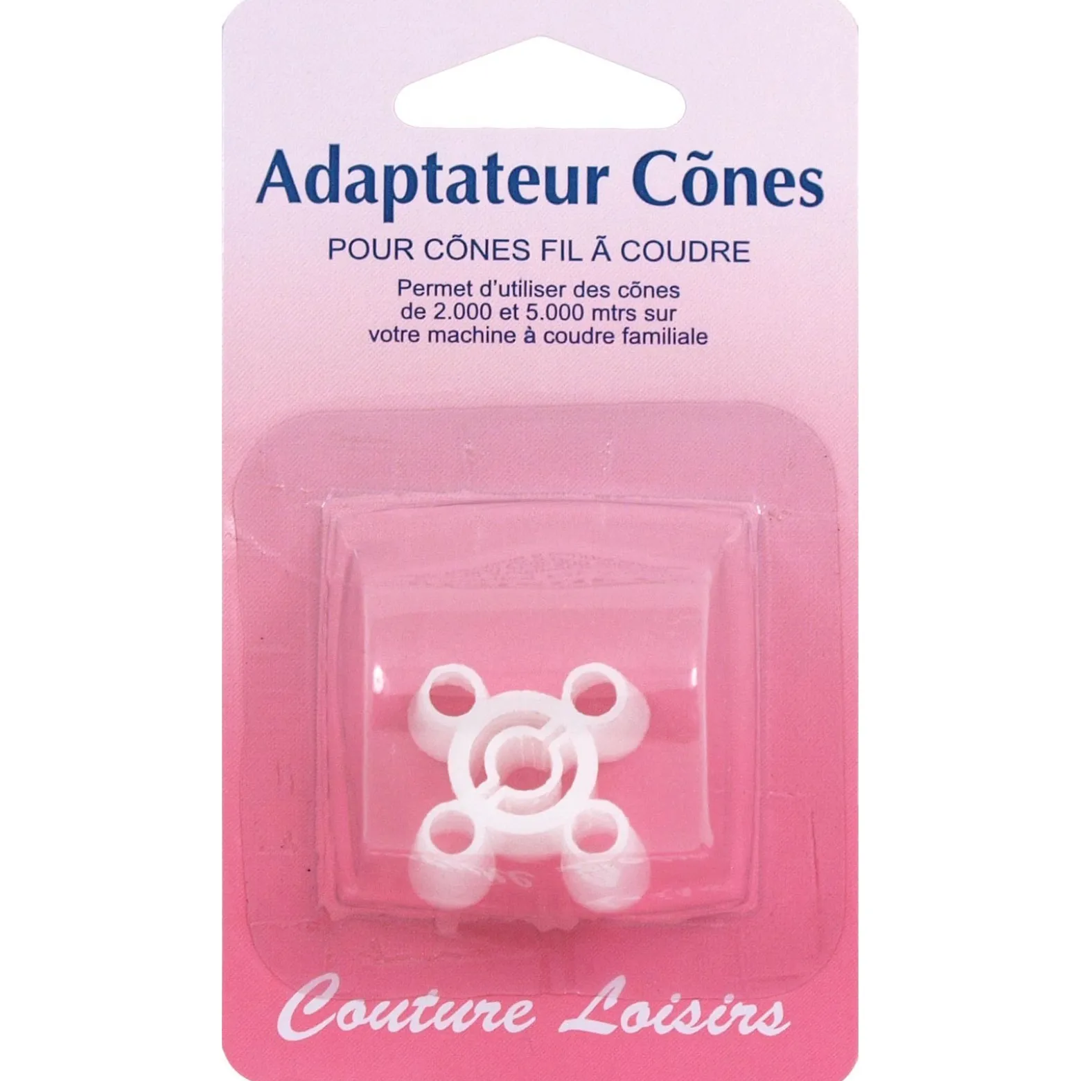 Adaptateur de cône pour machine à coudre - Couture loisirs