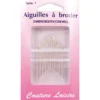 Aiguilles à broder n°7 X16 - Couture loisirs