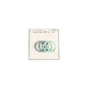 Anneaux attache tétine silicone - vert