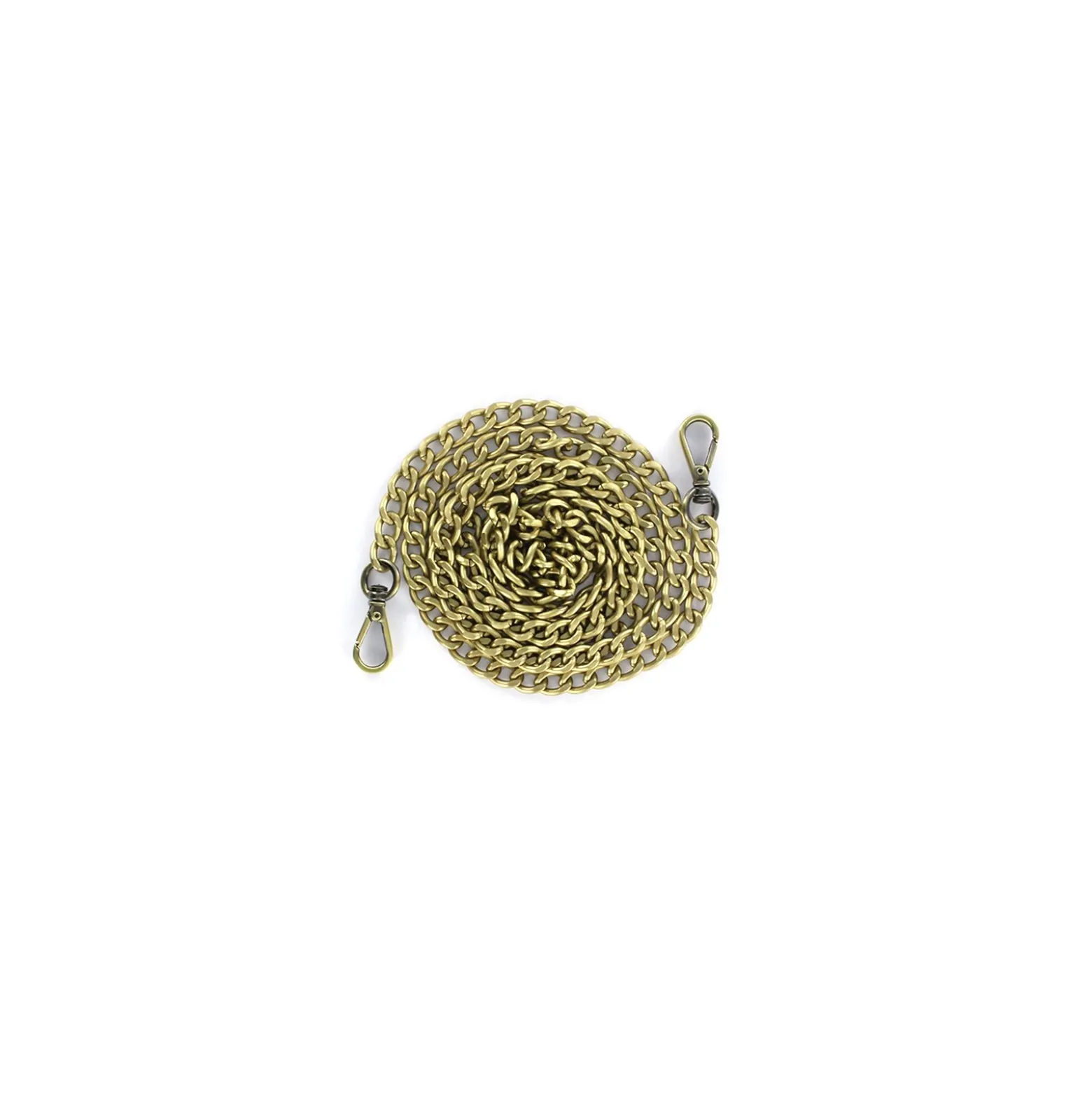 Anse de sac chaîne maille M 120 cm - bronze x 1