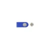 ♥ Attache cuir Sunshine bleu roy avec pression ♥