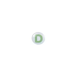 Badge alphabet D