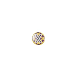 Badge alphabet fantaisie X