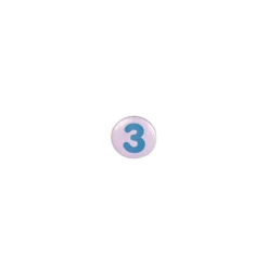 Badge chiffre 3