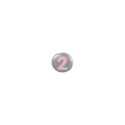 Badge chiffre 2