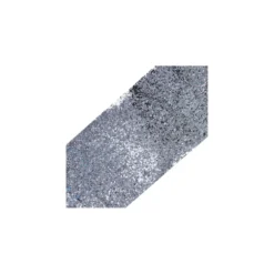 Bande glitter largeur 10 cm - acier brillant x 50cm