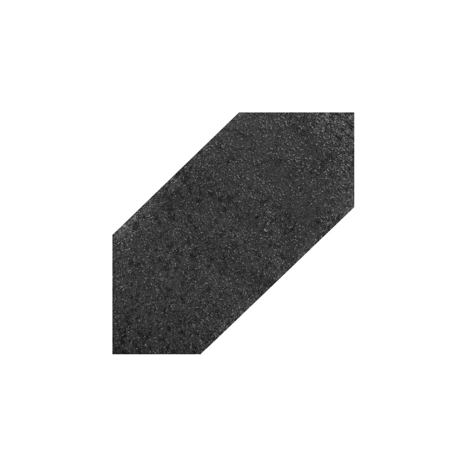 Bande glitter largeur 10 cm - ébène mat x 50cm