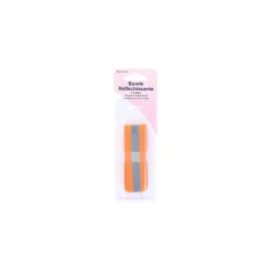 Bande réfléchissante 25 mm - orange fluo - Couture loisirs