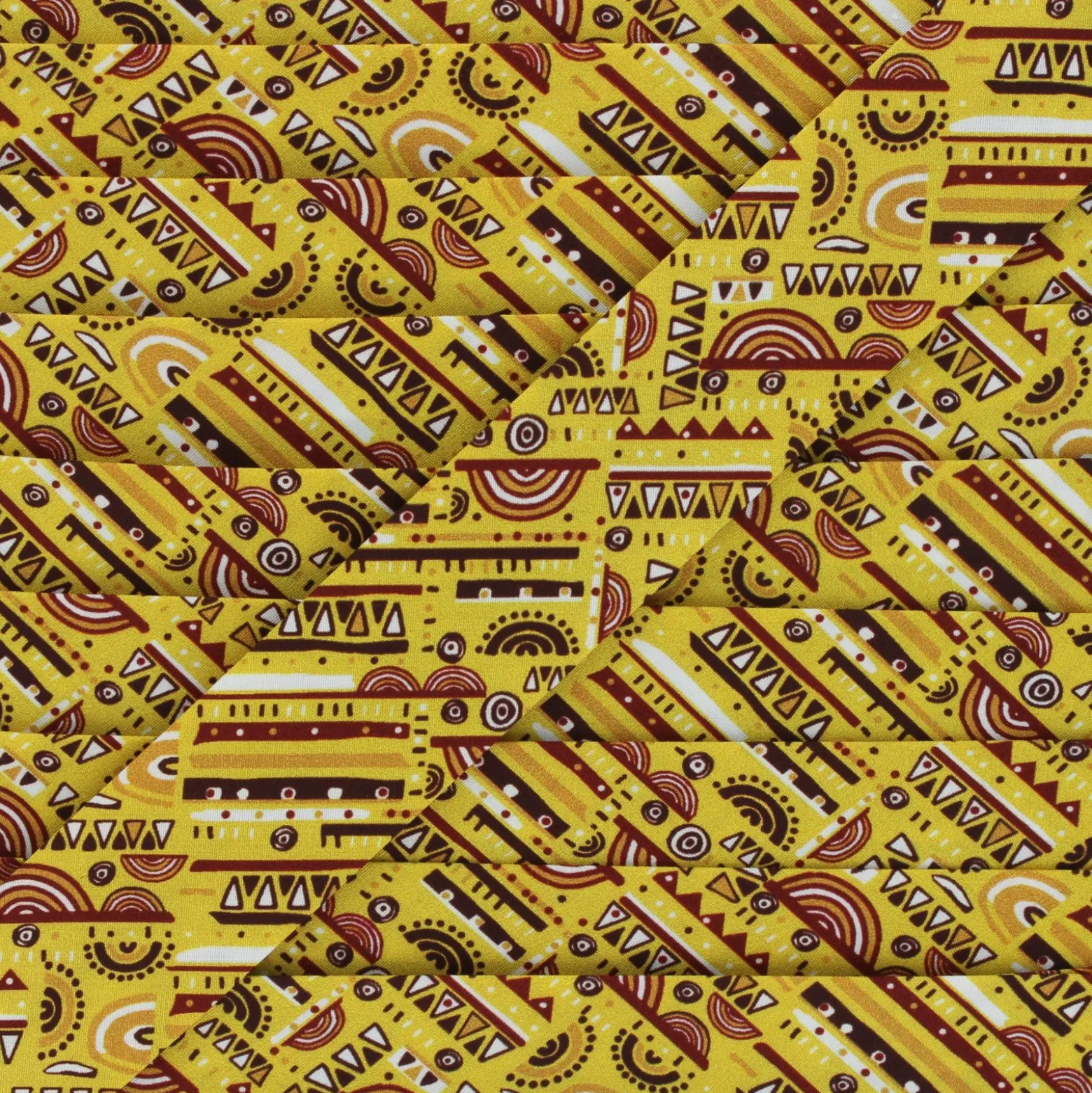 Biais coton Aworo - jaune