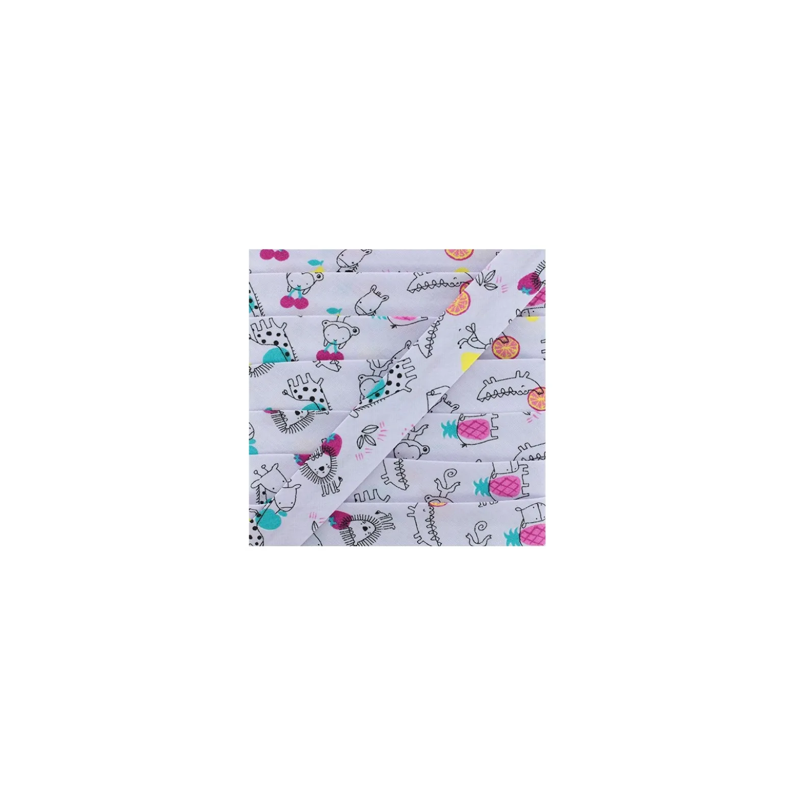 Biais Coton Bio Fruits & Co - Parme