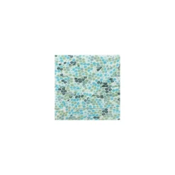 Biais Coton Jardin Fleuri - Bleu Ciel