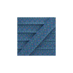 Biais Coton Vitraux 25 mm - Bleu
