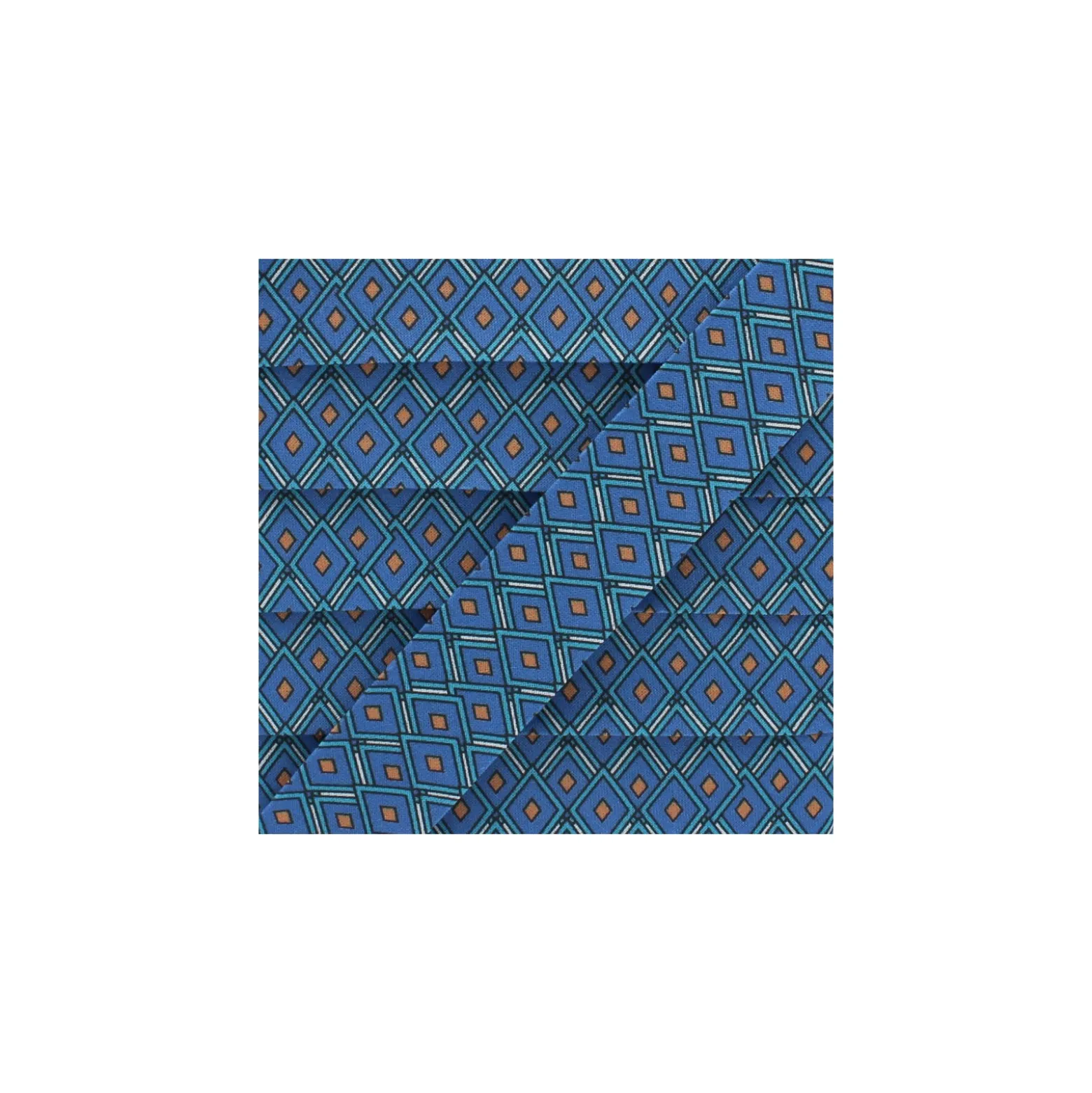 Biais Coton Vitraux 25 mm - Bleu