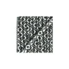 Biais replié bord crochet Géométrique 12 mm - noir