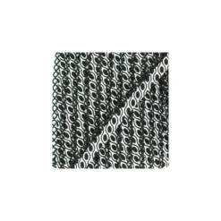 Biais replié bord crochet Petit Ovale 12 mm - noir
