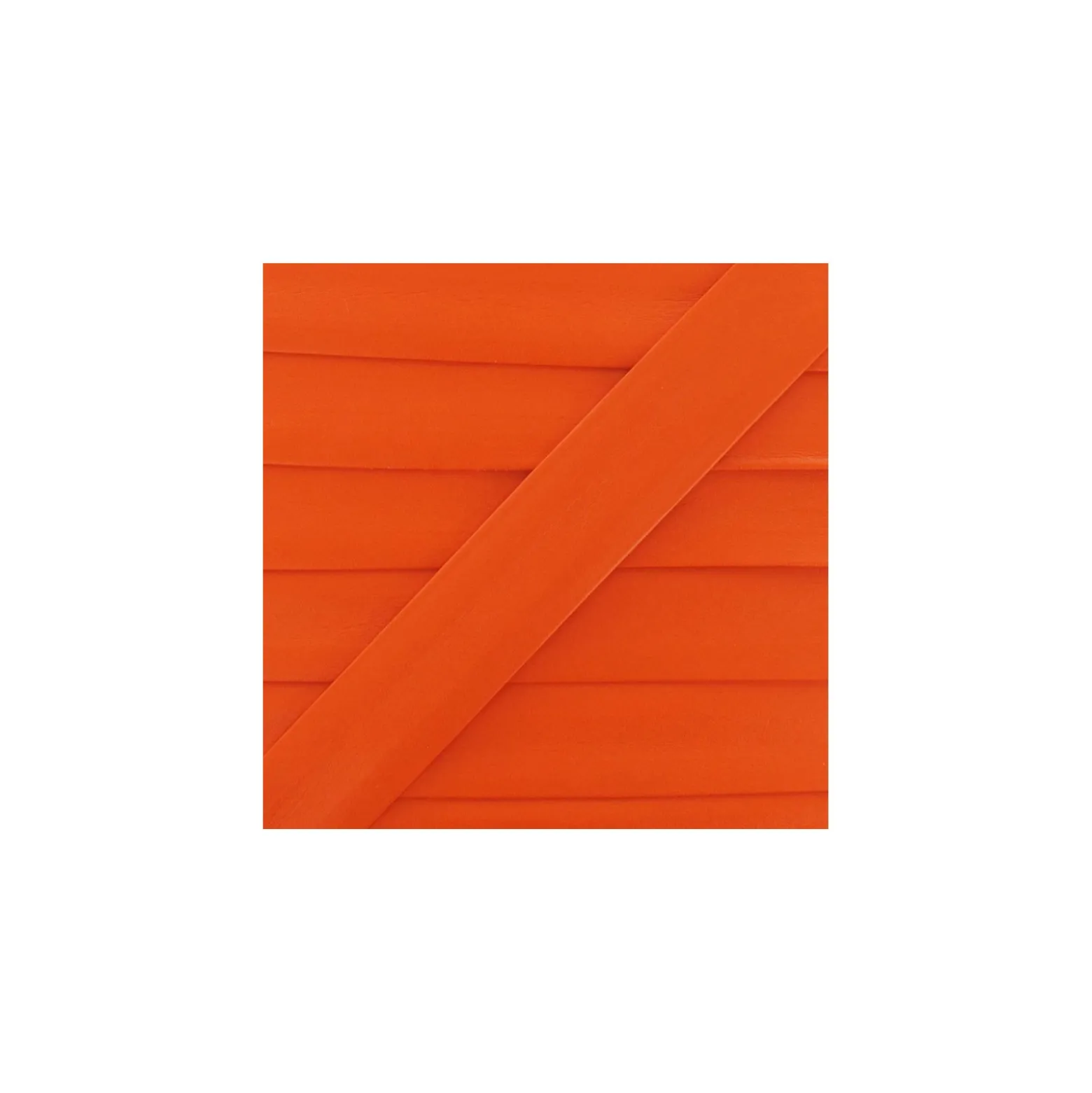 Biais simili orange 25 mm