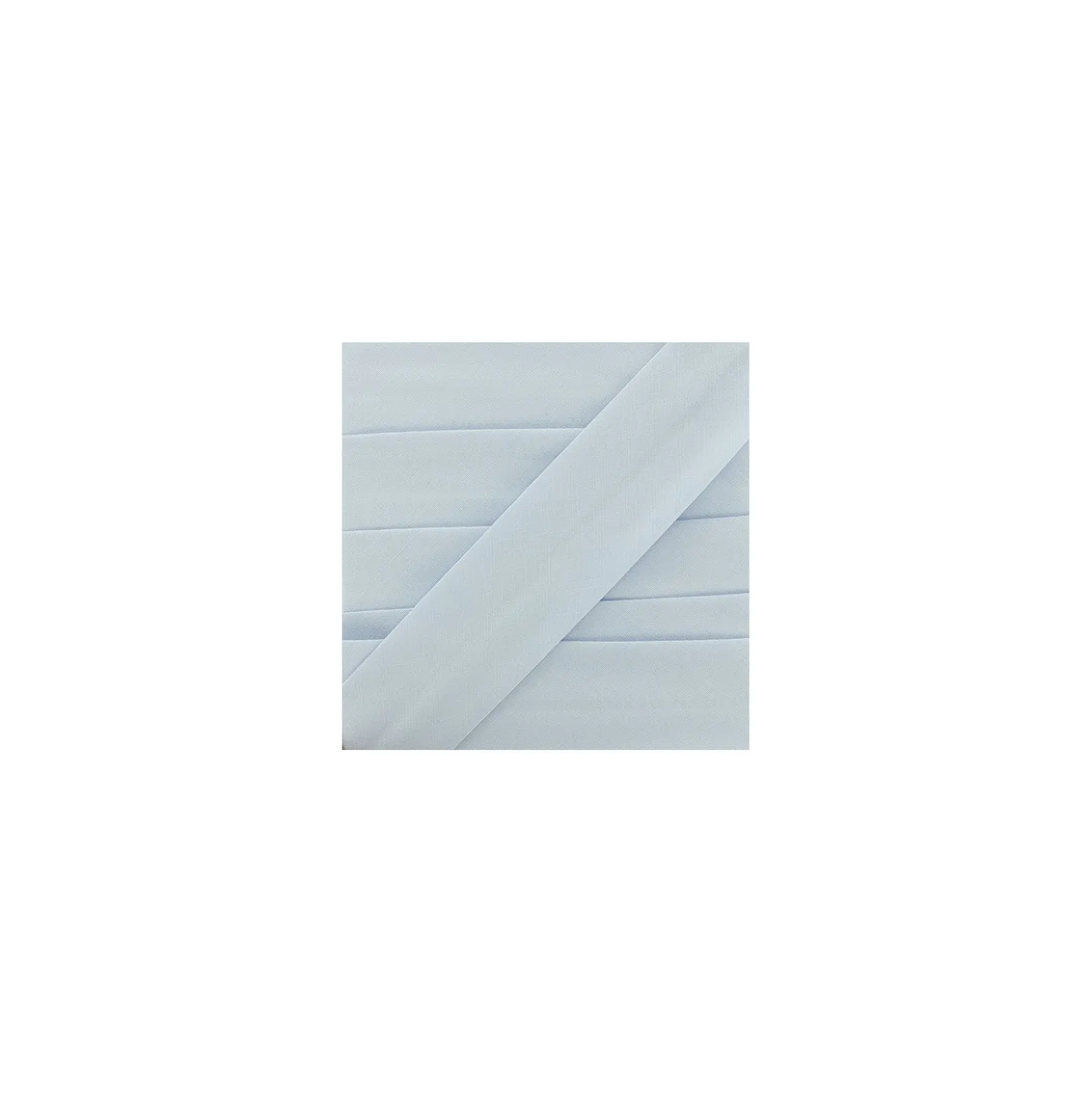 Biais Stretch Uni - Bleu Ciel
