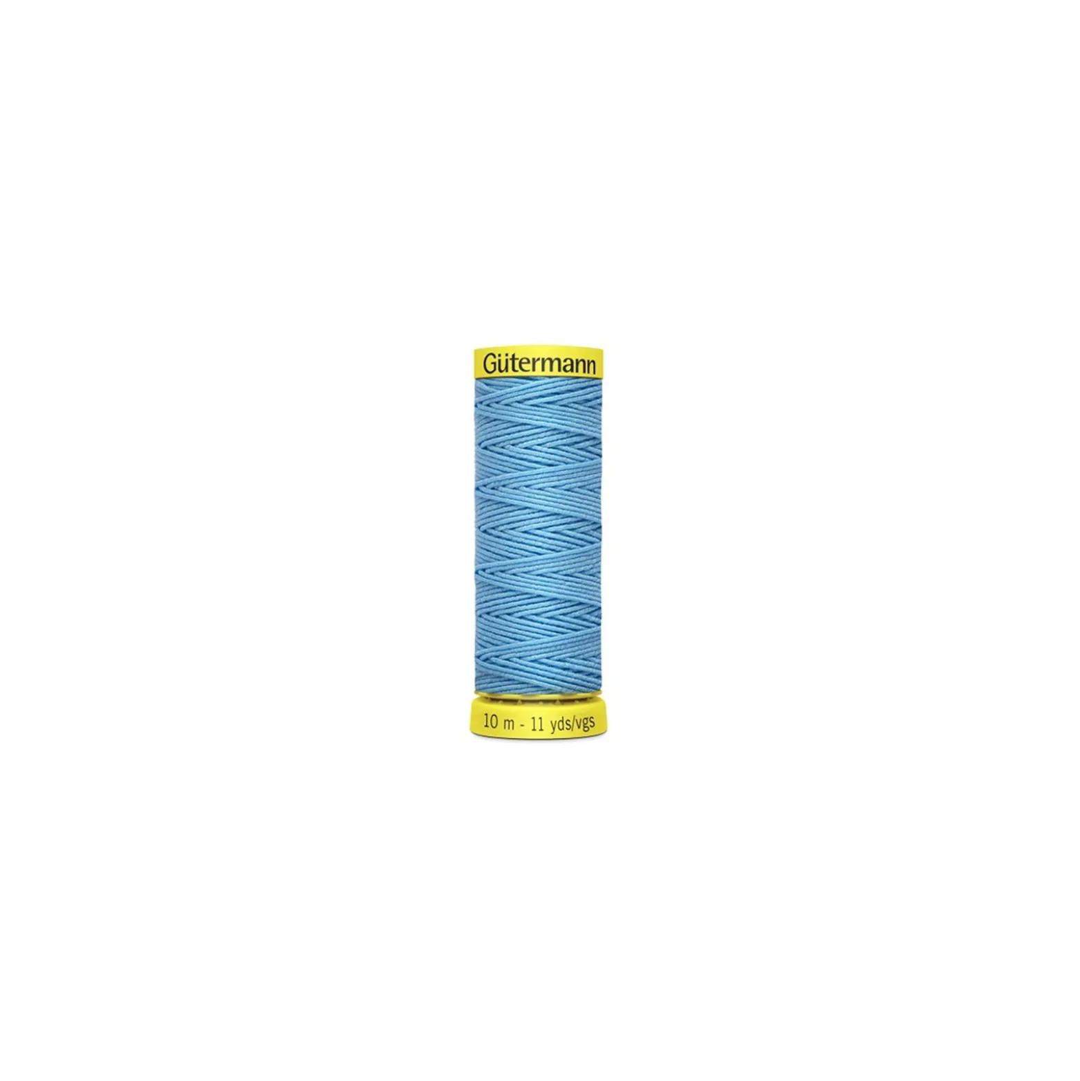 Bobine de fil de fronces Gutermann 10 m - N°6037 - bleu