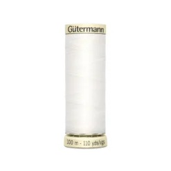 Bobine de Fil pour tout coudre Gutermann 100 m - N°800 blanc