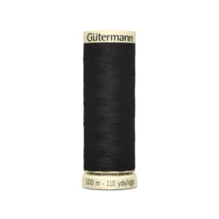 Bobine de Fil pour tout coudre Gutermann 100 m - N°0 Noir