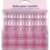 Boîte à canettes en plastique - 25 emplacements - Couture loisirs