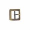 Boucle ceinture métal Doppia 20 mm - bronze