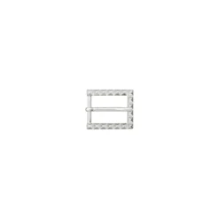 Boucle Ceinture Métal Let's rock 25 mm - argent