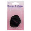 Boucles de réglage 32 mm x 2pour sangle col.noir - Couture loisirs