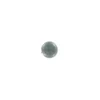 Bouton boule polyester gris