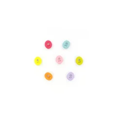 Bouton chiffre 0 Color