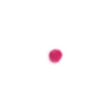Bouton fourrure Petite bille - rose