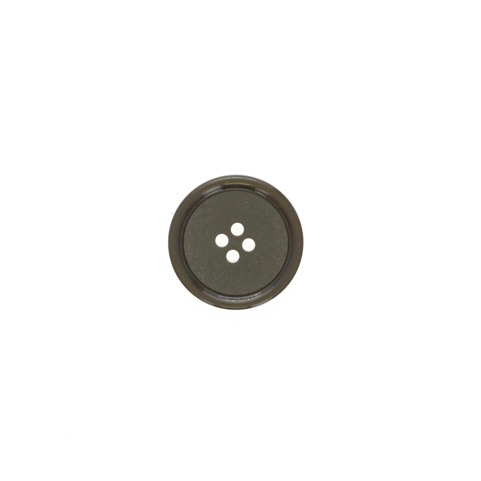Bouton galalithe Gelo - vert kaki