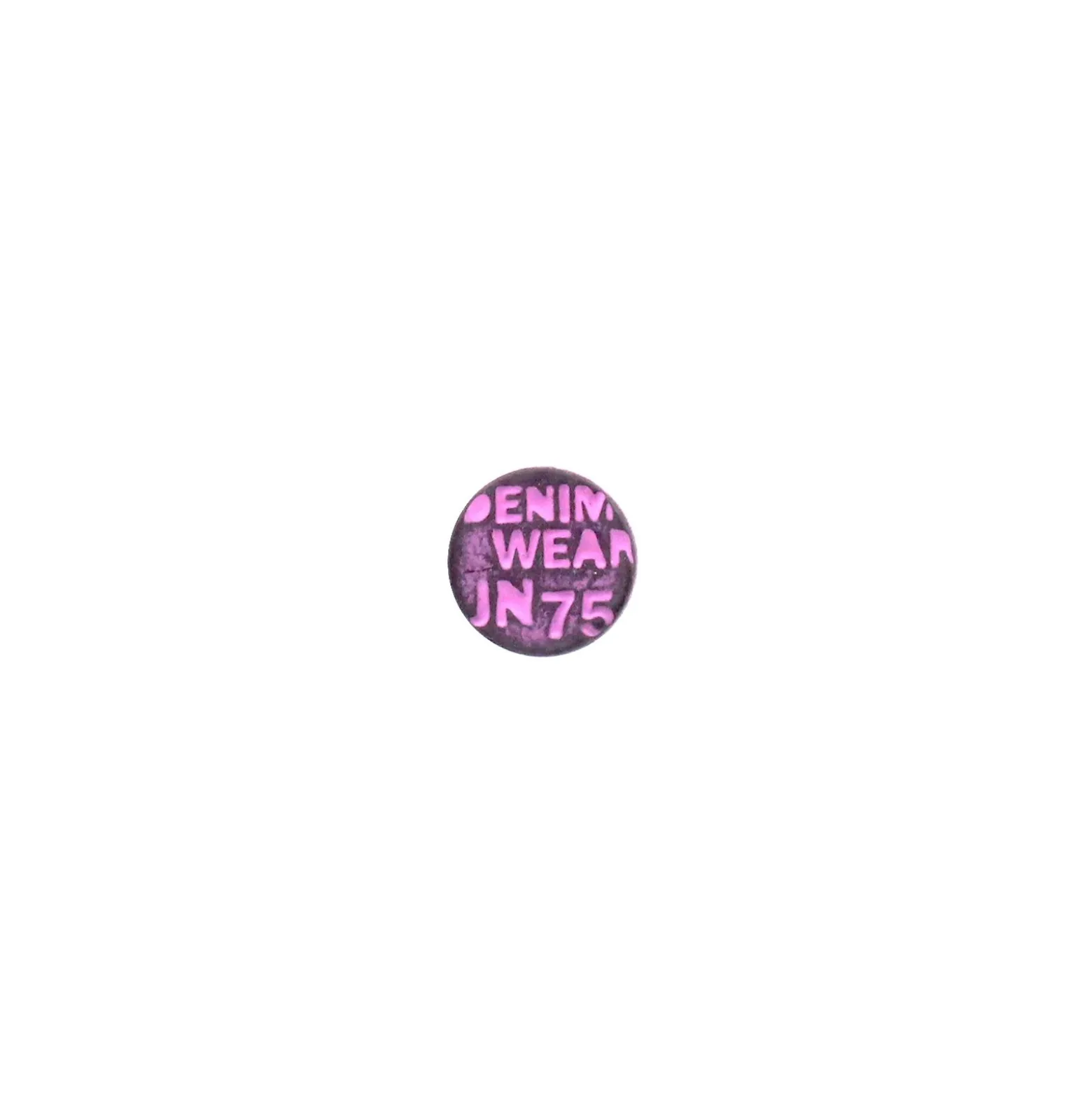 Bouton jeans Denim color - fuchsia