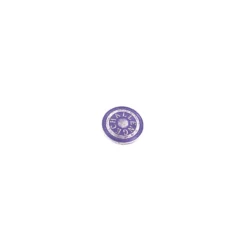 Bouton métal Challenge - violet