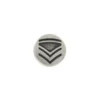 Bouton métal grade argent