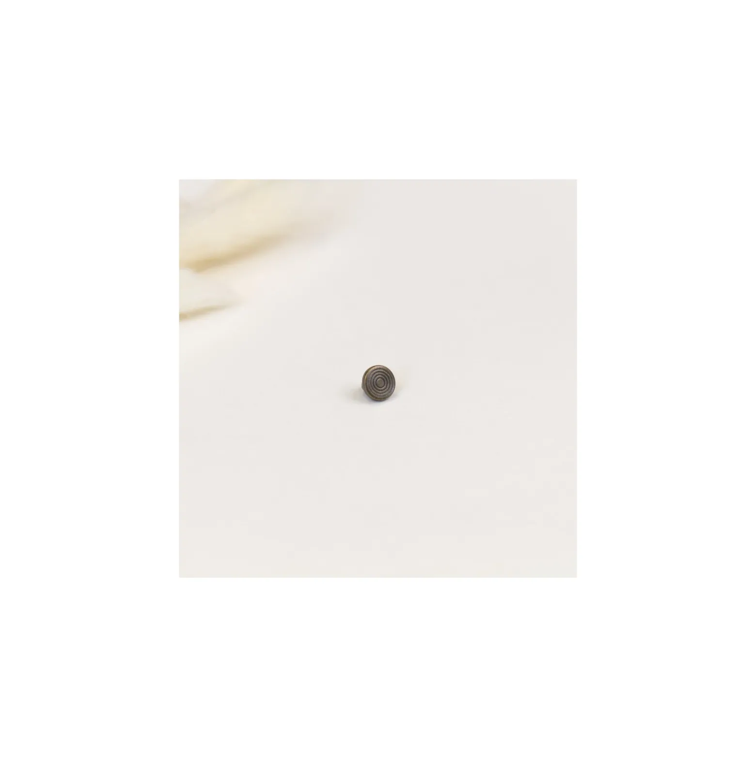 Bouton métal Spira 7 mm - bronze