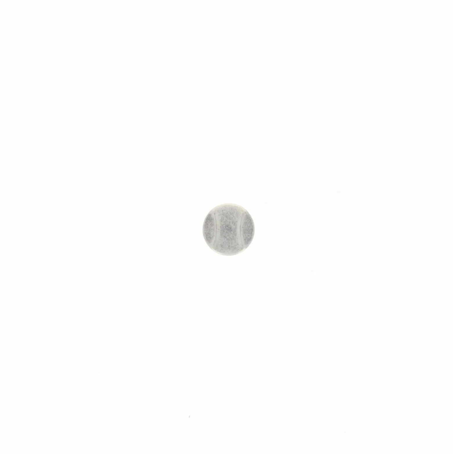 Bouton métal Treasure - argent