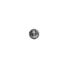 Bouton polyester Aspect nacré imprimé ancre - gris
