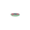 Bouton polyester Bubble gum - fuchsia/vert