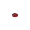 Bouton polyester Camouflage Army - rouge
