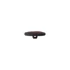 Bouton Polyester Coffee - marron