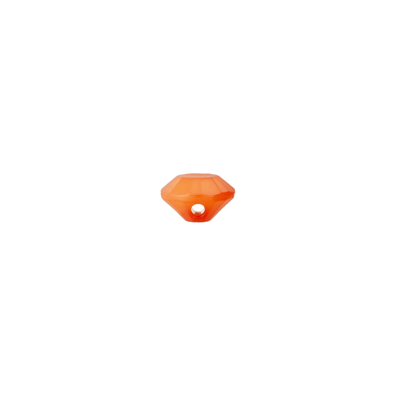 Bouton Polyester Damantis 9 mm - Orange