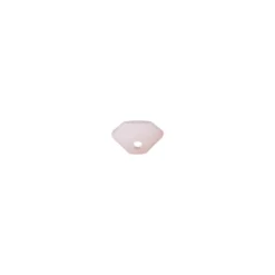 Bouton Polyester Damantis 9 mm - Rose Quartz