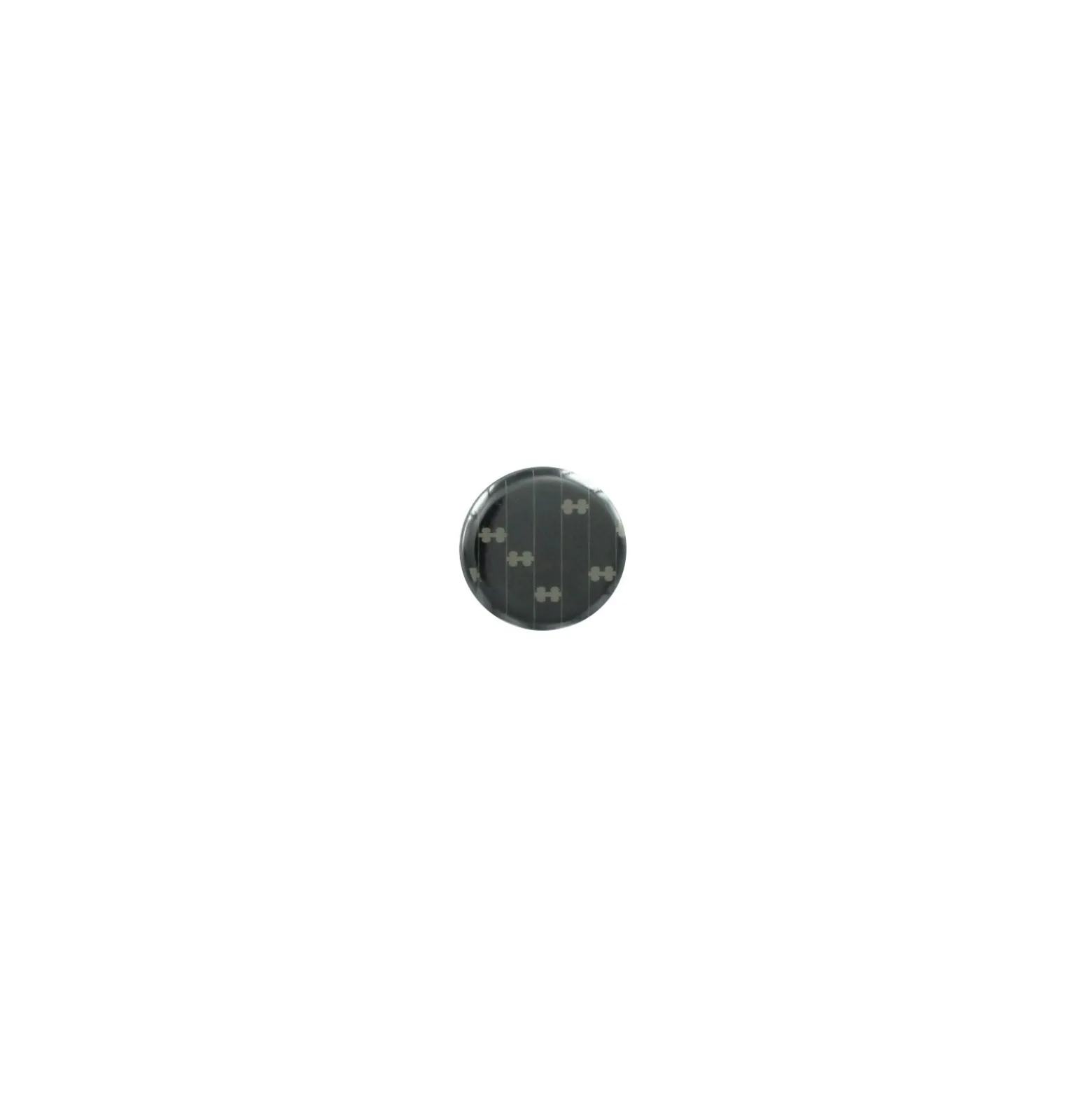 Bouton polyester Doux métal - voiture