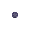 Bouton Polyester Etoile Constellation violet