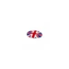 Bouton polyester Fantaisie Union Jack