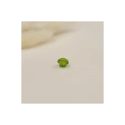 Bouton polyester Frizzy 8 mm - vert