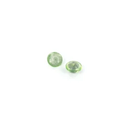 Bouton Polyester Glitter vert