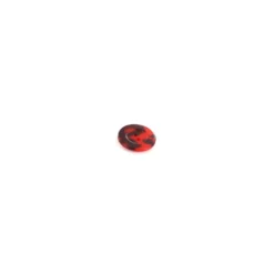 Bouton Polyester Imprimé animal rouge