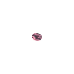Bouton Polyester Imprimé animal rose
